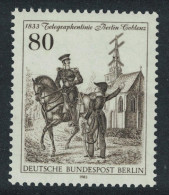 Berlin Berlin-Coblenz Optical-Mechanical Telegraph 1983 MNH SG#B655 - Unused Stamps