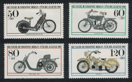 Berlin Motor Cycles 4v 1983 MNH SG#B656-B659 - Unused Stamps
