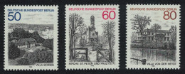 Berlin Church Villas Berlin Views 4th Series 3v 1982 MNH SG#B647-B649 - Unused Stamps