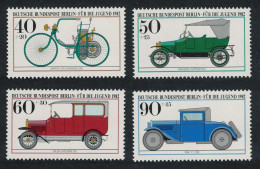 Berlin Motor Cars 4v 1982 MNH SG#B632-B635 - Unused Stamps