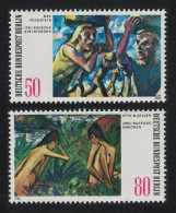 Berlin Paintings 2v 1982 MNH SG#B640-B641 - Neufs