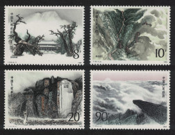 China Mount Taishan Views 4v 1988 MNH SG#3574-3577 MI#2194-2197 Sc#2166-2169 - Ongebruikt