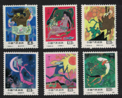 China Fairy Tales 6v 1987 MNH SG#3513-3518 MI#2137-2142 Sc#2110-2115 - Unused Stamps