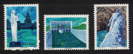 China Luanhe River Tianjin Water Diversion Project 3v 1984 MNH SG#3337-3339 - Nuevos
