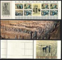 China Terra Cotta Warriors Booklet 1983 MNH SG#3256a SB18 MI#SB9 - Ungebraucht