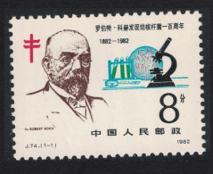 China Dr Robert Koch Tubercle Bacillus 1982 MNH SG#3172 Sc#1775 - Neufs