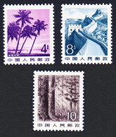 China Definitives 3 With Phosphor Strips 1982 SG#3119a-3121a Sc#1727a-1729a Tagged - Unused Stamps