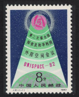 China Peaceful Uses Of Outer Space 1982 MNH SG#3188 - Ungebraucht