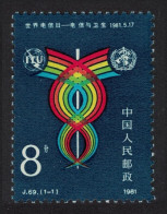 China World Telecommunications Day 1981 MNH SG#3071 - Ongebruikt