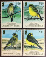 Ascension 2010 Yellow Canary Birds MNH - Sonstige & Ohne Zuordnung