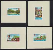 Central African Empire Captain Cook 4 De-Luxes 1978 MNH SG#578-581 MI#555-558 - Centrafricaine (République)