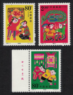 China Spring Festival 3v T1 2000 MNH SG#4468-4470 - Unused Stamps