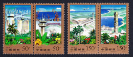 China Hainan Special Economic Zone 4v Pairs T1 1998 MNH SG#4285-4288 MI#2906-2909 Sc#2859-2862 - Unused Stamps