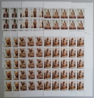 China Maiji Grottoes Buddhism 6v Half Sheets 20 Sets 1997 MNH SG#4195-4200 MI#2806-2811 Sc#2769-2774 - Ongebruikt