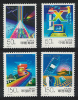 China Telecommunications 4v 1997 MNH SG#4244-4247 MI#2865-2868 Sc#2818-2821 - Neufs