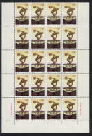 China Modern Olympic Games Half Sheet 20 Stamps 1996 MNH SG#4113 MI#2723 Sc#2686 - Unused Stamps
