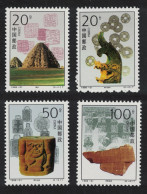 China Emperors Tomb Of Western Xia Dynasty 4v 1996 MNH SG#4136-4139 MI#2746-2749 Sc#2709-2712 - Unused Stamps