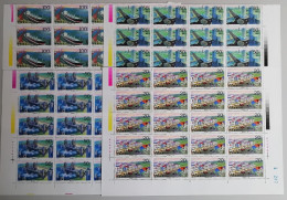 China Tangshan Earthquake New City Half Sheets 20 Sets 1996 MNH SG#4122-4125 - Unused Stamps