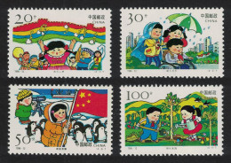 China Children's Activities 4v 1996 MNH SG#4109-4112 MI#2719-2722 Sc#2682-2685 - Unused Stamps