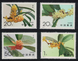 China Sweet Osmanthus 4v 1995 MNH SG#3972-3975 MI#2600-2603 Sc#2563-2566 - Neufs