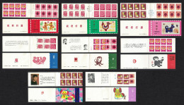 China 8 Booklets Provincial Issues COLLECTION RARR 1994 MNH - Neufs