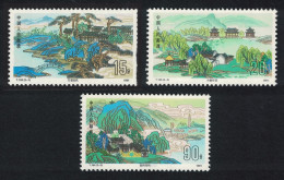 China Chengde Royal Resort 3v Def 1991 SG#3752-3754 MI#2381-2383 Sc#2347-2349 - Unused Stamps