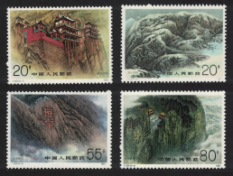 China Mount Hengshan 4v 1991 MNH SG#3747-3750 MI#2376-2379 Sc#2342-2345 - Ongebruikt