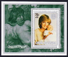 Cook Is. Birth Of Prince William Rubens Christmas MS T3 1982 MNH SG#MS861 Sc#693 - Cookinseln