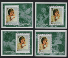 Cook Is. Birth Of Prince William Rubens Christmas 4 MSs 1982 MNH SG#MS861 Sc#693 - Cookinseln