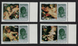 Cook Is. Rubens Paintings Christmas 4v Margins 1982 MNH SG#856-859 Sc#687-690 - Cookinseln