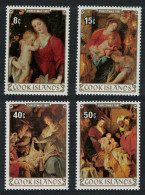 Cook Is. Christmas. Details Of Paintings By Rubens 4v 1982 MNH SG#827-830 - Cookinseln