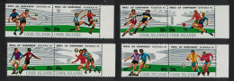 Cook Is. World Cup Football Championship Spain 4 Pairs 1981 MNH SG#815-822 - Cook Islands