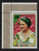 Cook Is. 80th Birthday Of The Queen Mother Corner 1980 MNH SG#701 - Cookeilanden
