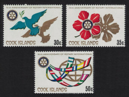 Cook Is. 75th Anniversary Of Rotary International 3v 1980 MNH SG#683-685 - Cook Islands