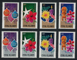 Cook Is. Flowers Christmas 8v 1979 MNH SG#659-666 - Cookeilanden