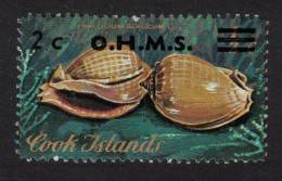 Cook Is. Grey Bonnet Shells 'O.H.M.S.' 1978 MNH SG#O17 - Cookinseln