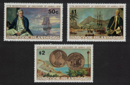 Cook Is. Captain Cook Discovery Of Hawaii 3v 1978 MNH SG#584-586 MI#547-549 Sc#480-482 - Cook