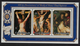 Cook Is. Easter 400th Birth Anniversary Of Rubens MS 1977 MNH SG#MS574 Sc#473a - Cookeilanden