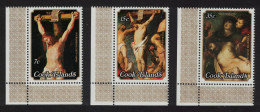 Cook Is. Easter 400th Birth Anniversary Of Rubens 3v Corners 1977 MNH SG#571-573 - Cookinseln
