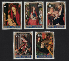 Cook Is. Christmas Paintings 5v 1977 MNH SG#576-580 Sc#474-478 - Cookeilanden