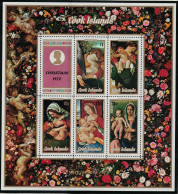 Cook Is. Christmas Paintings MS 1972 MNH SG#MS411 Sc#334a - Cookeilanden