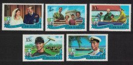 Cook Is. Royal Visit Of Duke Of Edinburgh 5v 1971 MNH SG#345-349 MI#268-272 Sc#297-301 - Cook Islands