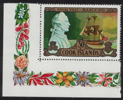 Cook Is. Captain Cook Royal Family Visit To New Zealand 1970 MNH SG#329 - Cookinseln
