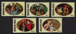 Cook Is. Christmas Paintings 5v 1969 MNH SG#310-314 Sc#268-272 - Cookinseln