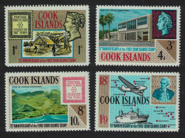 Cook Is. First Cook Islands Stamps 4v 1967 MNH SG#222-225 - Cook