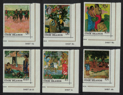 Cook Is. Gauguin Polynesian Paintings 6 Corners 1967 MNH SG#249-254 Sc#221-226 - Cook
