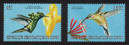 DR Congo Hummingbirds 2v 2000 MNH MI#1487-1488 - Nuovi