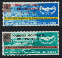 DR Congo World Children's Day 2v 1968 MNH SG#645-646 - Ungebraucht