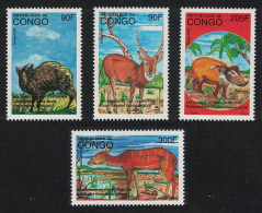 Congo Wild Animals 4v 1997 MNH MI#1508-1511 - Nuovi