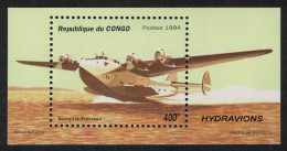 Congo Boeing 314 Hydroplane Aviation 1994 MNH MI#Block 126 - Mint/hinged